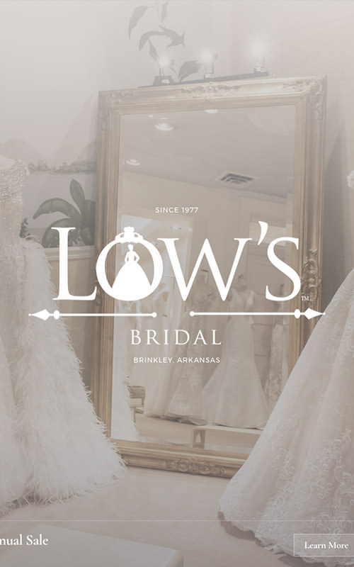 Low's Bridal - Slide 1